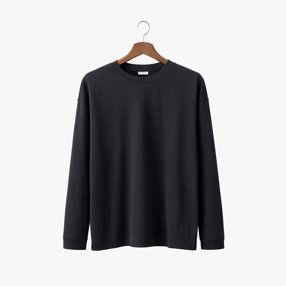 Free People Movement Long Sleeve Cotton Top-Size L